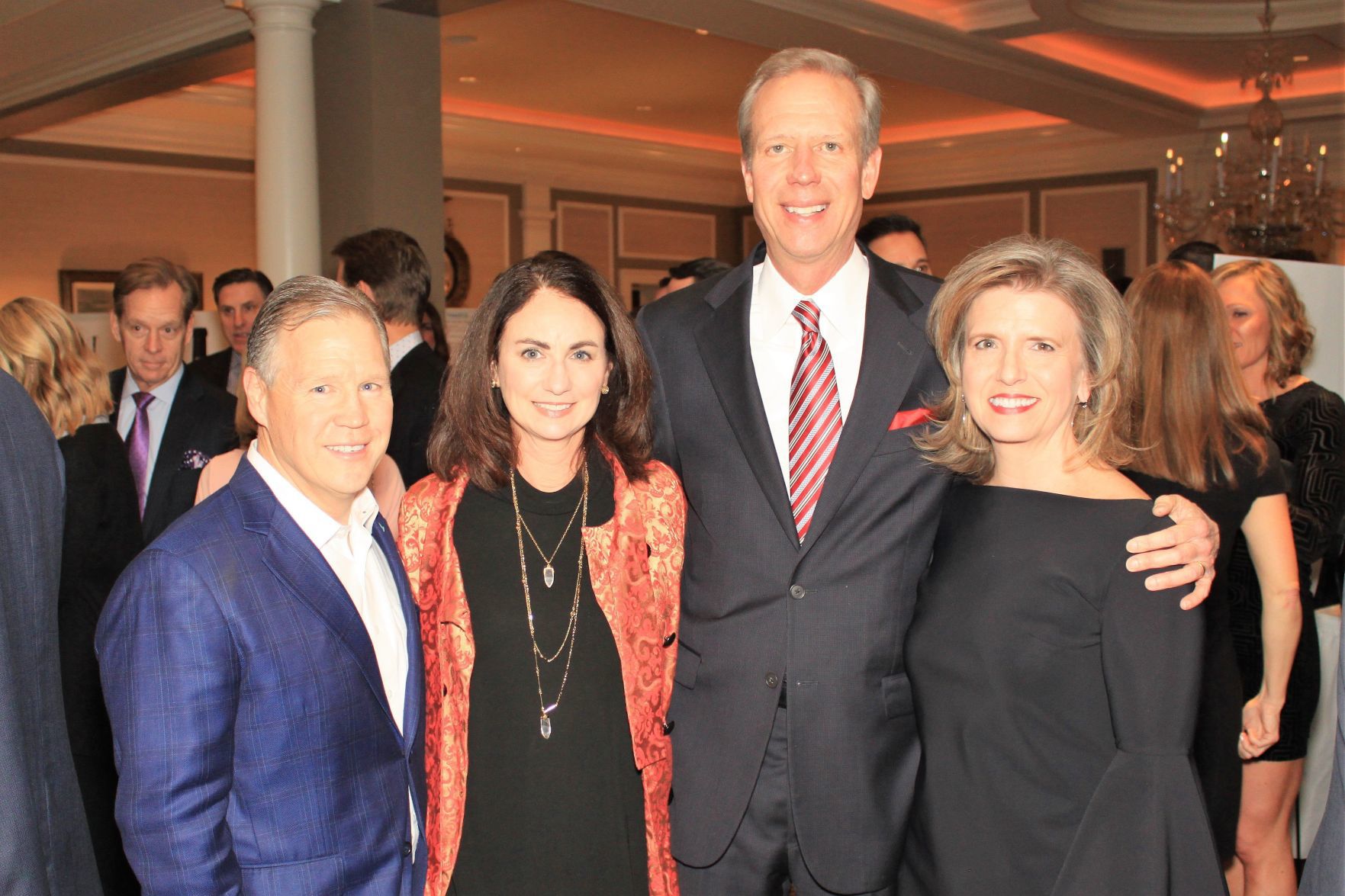 Steve and Beth Pelch, Tom and Mary Pat Santel